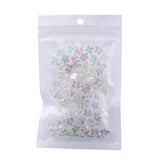 100pcs Eco-Friendly Acrylic Star 10x4mm Beads for Jewelry Making