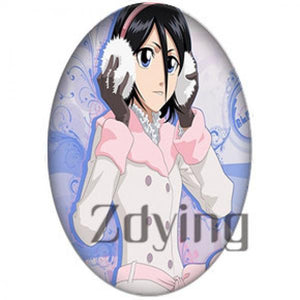 Bleach Ichigo Glass Photo Cabochons Necklace Pendant