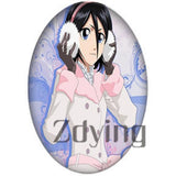 Bleach Ichigo Glass Photo Cabochons Necklace Pendant