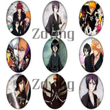 Bleach Ichigo Glass Photo Cabochons Necklace Pendant