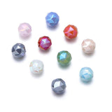 20Pcs Round Glass Beads 10mm Multicolor DIY Necklace Bracelet Accessories