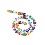 8/10/12mm Glass Beads Peach Heart Millefiore Loose Bead DIY Making