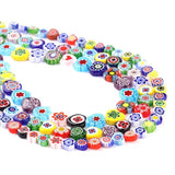 8/10/12mm Glass Beads Peach Heart Millefiore Loose Bead DIY Making