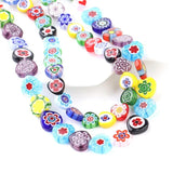 8/10/12mm Glass Beads Peach Heart Millefiore Loose Bead DIY Making