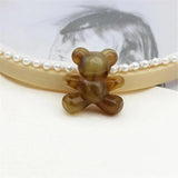 10pcs Bear Charms Resin Beads Connectors DIY Jewelry Accessories