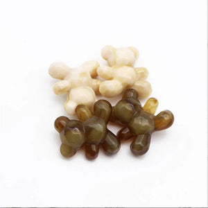 10pcs Bear Charms Resin Beads Connectors DIY Jewelry Accessories