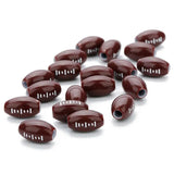 50pcs 12mm Acrylic Sport Spacer Beads for DIY Bracelets Basketball Tennis Rugby
