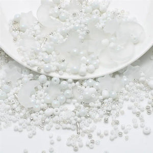 Mixed Moon Glass Beads Seed Beads for DIY Jewelry Making