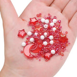 Mixed Moon Glass Beads Seed Beads for DIY Jewelry Making