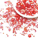Mixed Moon Glass Beads Seed Beads for DIY Jewelry Making