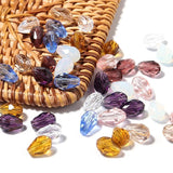 30pcs Mixed Glass Crystal Cut Beads for DIY Bracelets Jewelry Making