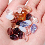 30pcs Mixed Glass Crystal Cut Beads for DIY Bracelets Jewelry Making