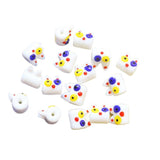 13*15mm Children's Cat Glass Beads DIY Jewelry Accessories 2pcs
