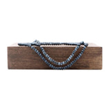Matte Crystal Glass Rondelle Tiny Beads 3mm