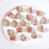 3D Resin Rose Beads DIY Necklace Earring Pendant Materials