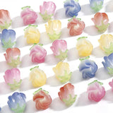 3D Resin Rose Beads DIY Necklace Earring Pendant Materials