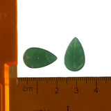 100pcs Mixed Color Leaf Crystal Glass Beads 18x11mm Spacer Beads