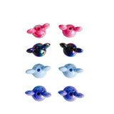 10Pcs/Lot Acrylic Cat Ear Beads Cap Connectors for DIY Jewelry Making