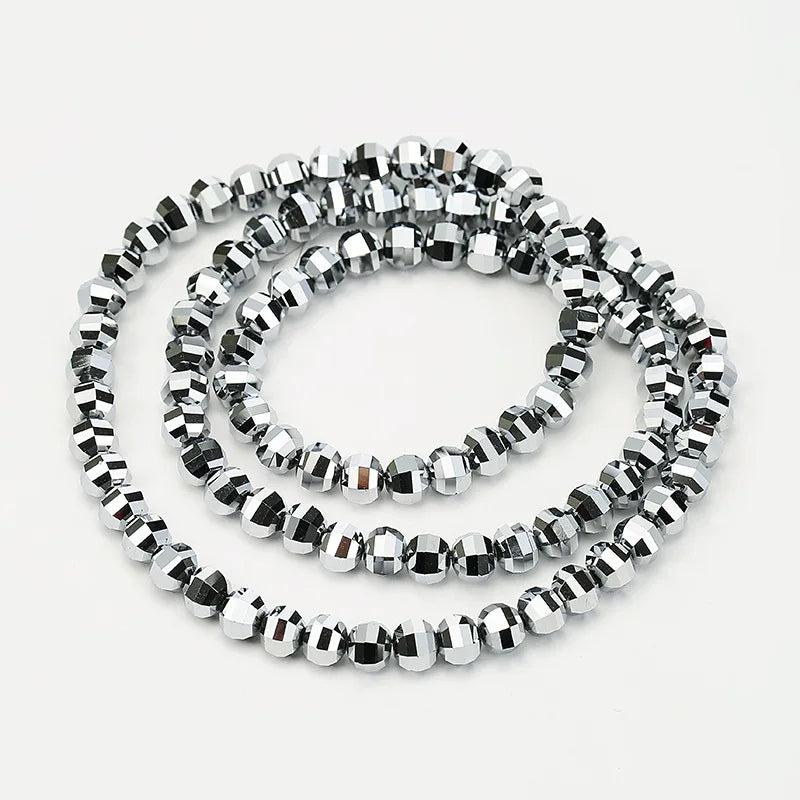 8mm 50-100pcs Austria Crystal Watermelon Glass Beads for Jewelry Making