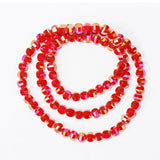 8mm 50-100pcs Austria Crystal Watermelon Glass Beads for Jewelry Making
