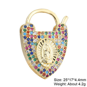18K Plated Carabiner Spring Clasps for DIY Jewelry Making