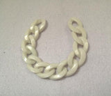 50pcs Acrylic Chain Links for Jewelry Making 20*30mm