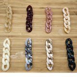 50pcs Acrylic Chain Links for Jewelry Making 20*30mm