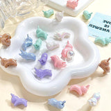 10 Cream Bunny Beads for DIY Jewelry Making