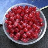 8mm 10mm 12mm Starry Sky Merman Beads Resin Round DIY Jewelry