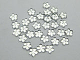 1000 Acrylic Flower Gems Rhinestones 4mm - Pick Your Color
