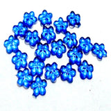 1000 Acrylic Flower Gems Rhinestones 4mm - Pick Your Color