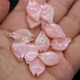 10pcs Resin Shell Petals Charms For DIY Jewelry Making Earrings 0709