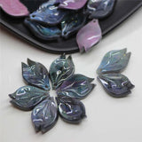 10pcs Resin Shell Petals Charms For DIY Jewelry Making Earrings 0709