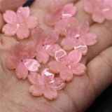 10pcs 23mm Shell Flower Resin Parts Jewelry Making Supplies