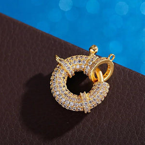DIY Button Pendant Necklace Bracelet Making Female Jewelry