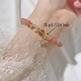 10PCS 2-4MM 14K Filled Beads Smooth Jewelry Beads for Bracelet&Necklace Making