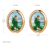 30Pcs Saint Jude Loose Beads for Jewelry Making