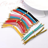 3PCS Red Woven Rope Adjustable Chain Jewelry Findings Cord Chain
