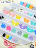 5 Colorful Tulip Hut Beaded Phone Chain DIY Jewelry Material