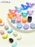 5 Colorful Tulip Hut Beaded Phone Chain DIY Jewelry Material
