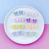 10Pc Acrylic Butterfly Beads 21*18*9mm for DIY Bracelet