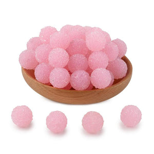 10Pcs Resin Ball Acrylic Beads for Jewelry Making DIY Bracelets