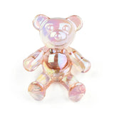 5PCS Bear DIY Beads Semi Transparent Jewelry Accessory