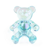 5PCS Bear DIY Beads Semi Transparent Jewelry Accessory