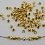 2000pcs 3mm Round Spacer Beads Smooth Ball