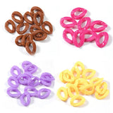 50Pcs Acrylic Chain Links Beads DIY Earrings Chains Women Bag Accessories
