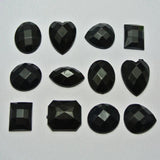 100 Assorted Acrylic Rhinestone Gems No Hole