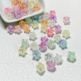 Heart Star Shape Resin Beads Pendant Bracelet Earring DIY 20pcs