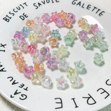 Heart Star Shape Resin Beads Pendant Bracelet Earring DIY 20pcs