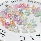 Heart Star Shape Resin Beads Pendant Bracelet Earring DIY 20pcs